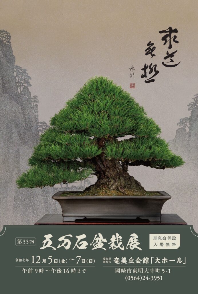 五万石盆栽展　大樹園　岡崎